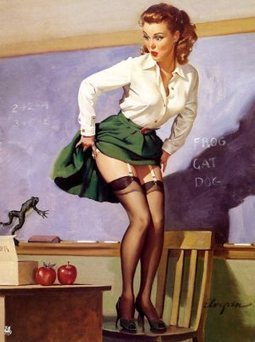 Vintage Pinup Posters on Vintage Pin Up Posters Of Gil Elvgren Gallery 9   Rockabilly   Scoop