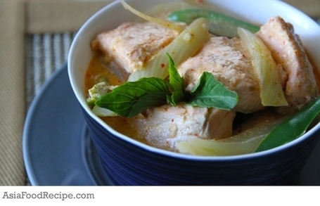 Salmon-Fennel Red Curry | Asia Food Recipe | The Asian Food Gazette. | Scoop.it