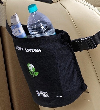 Car Trash Waste Dust Bin