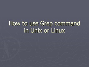 Exercice UNIX Filtres usuels et pipes | Cours Informatique | Scoop.it