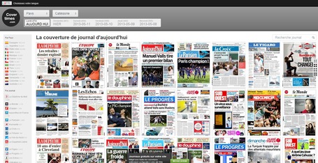 Premi&egrave;re page de journal dans le monde entier - CoverTimes | formation 2.0 | Scoop.it