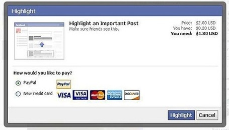 [Facebook] Pour &ecirc;tre lu par tous ses amis, il faudra payer ? | Veille pour tous! | Scoop.it