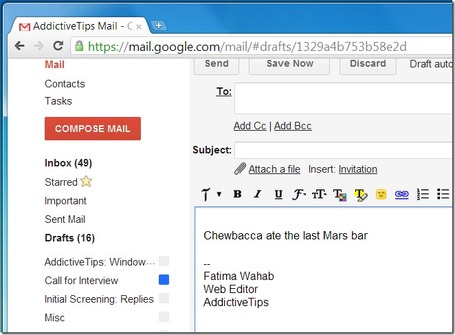 AutoCorrect Typos In GMail When Composing Emails [Chrome] | formation 2.0 | Scoop.it