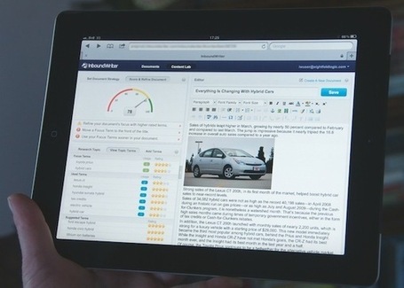 InboundWriter Releases New, iPad-Friendly Version of Its Content Optimization App | Content Curation Tools | Scoop.it