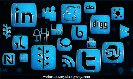 Una docena de sets de iconos de redes sociales molones | InformaTIC | Scoop.it
