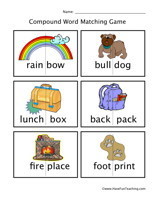 Compound Words Worksheets | Have Fun Teaching