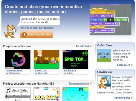 Scratch | imagine, program, share | Integrating Technology in the Classroom | Scoop.it