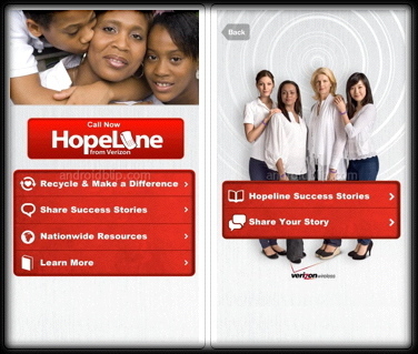 Verizon's HopeLine App Provides Support To Victims Of Domestic Violence | App4That | Scoop.it