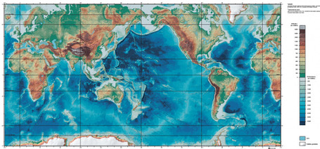 50 ans de r&eacute;sultats scientifiques : la cartographie des fonds marins | Espace | Scoop.it