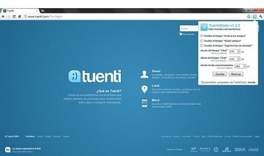 Personaliza tu Tuenti con TuentiClean | Tuenti | "Redes sociales en Espa&ntilde;ol" | Scoop.it
