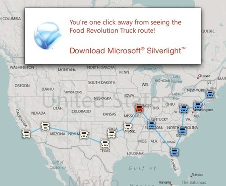 Jamie Oliver's Food Revolution | Truck | Jamie Oliver (US) | School Kitchen Gardens | Scoop.it