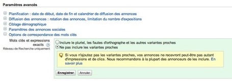 Google Adwords : changements dans le ciblage de mots cl&eacute;s exacts et expression | seo referencement web | Scoop.it