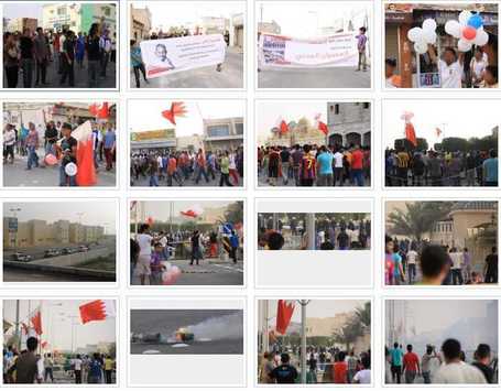 #Bahrain: pictures of a march in Malkiya condemning the #Saudi occupation | Human Rights and the Will to be free | Scoop.it