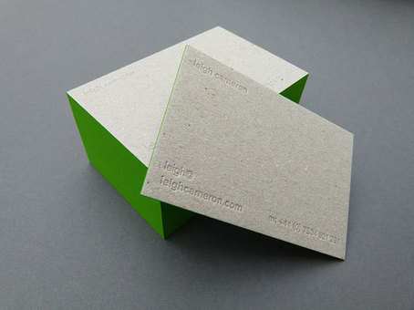 Inspiration | Letterpress business cards | Print design | timms brand design | Scoop.it