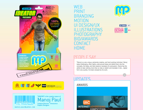 20 designs de sites aux couleurs vives | Neoweb Mag : Design | Ergonomie Web | Scoop.it