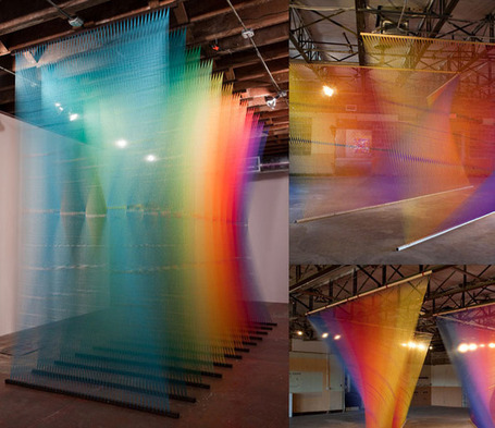 The Cool Hunter - Gabriel Dawe - Installation Artist | Art Works | Scoop.it