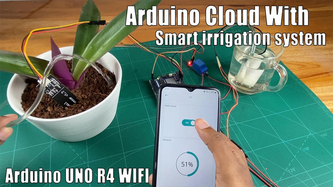 Smart Irrigation System Using Arduino Circuit Diagram Smart