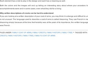 How to research your family tree and find your own coat of arms | family-pride.org | Genealogy | Scoop.it