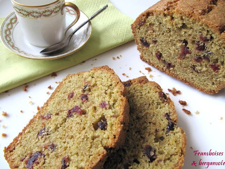 Framboises & Bergamote: Cake au th&eacute; matcha et aux cranberries | La cuisine du th&eacute;, la boisson du th&eacute; | Scoop.it