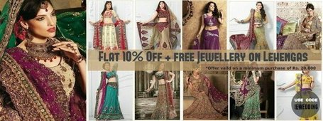Exclusive Offer on Lehengas | Facebook | I don't do fashion, I am fashion | Scoop.it