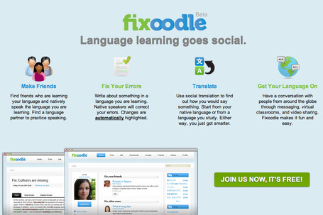 Fixoodle - social website connecting people who learn languages | Inspiration for tired EFL Teachers | Scoop.it