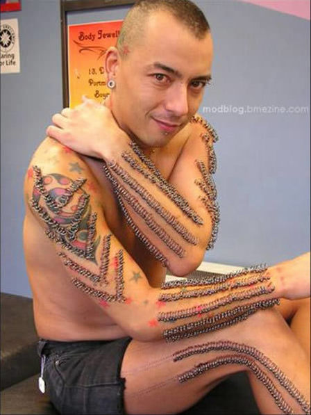 extreme pierced. 12 Most Extreme Body Piercings