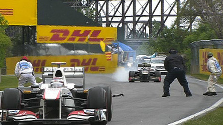 F1 news F1 2011:BBC Sport - Tumbling steward escapes Canadian Grand Prix accident | F1 news | Scoop.it