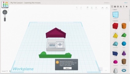 Web based 3D / CAD for kids: Tinkercad & 3DTin (Bonus: Origo, a 3D printer for 10 year olds) - Welcome to NCS-Tech! | Apps for the Student-Centered Classroom | Scoop.it