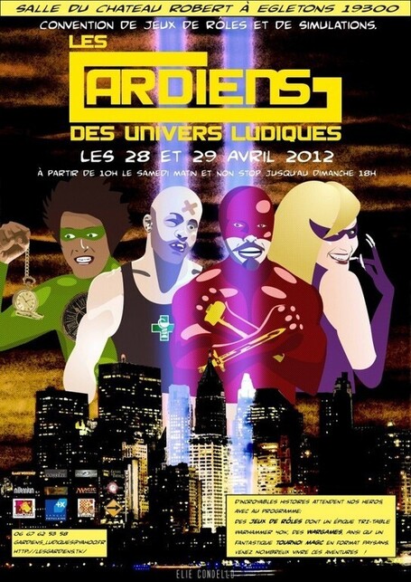 [Convention JdR] Les Gardiens des Univers Ludiques | SCRiiiPT | Jeux de R&ocirc;le | Scoop.it