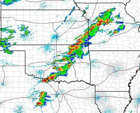 NWS - National Mosaic Enhanced Radar Image: Full Resolution Loop | Geography Education | Scoop.it