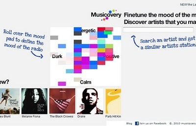 Musicovery et Stereomood, la musique au gr&eacute; de votre humeur | musique en ligne | Scoop.it