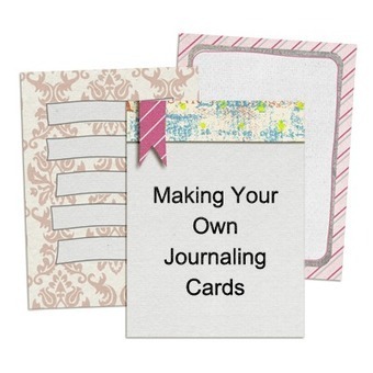 Making Journaling Cards | Journal For You! | Scoop.it