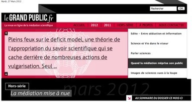 Universit&eacute; de Strasbourg: Legrandpublic.fr : la revue en ligne du master Communication scientifique | M&eacute;diation & Vulgarisation scientifique | Scoop.it