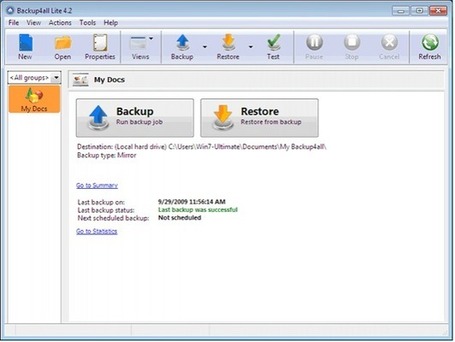 Logiciel gratuit Backup4all Lite 2012 Licence gratuite Giveaway pour Windows &middot; gratuit | Logiciel Gratuit Licence Gratuite | Scoop.it
