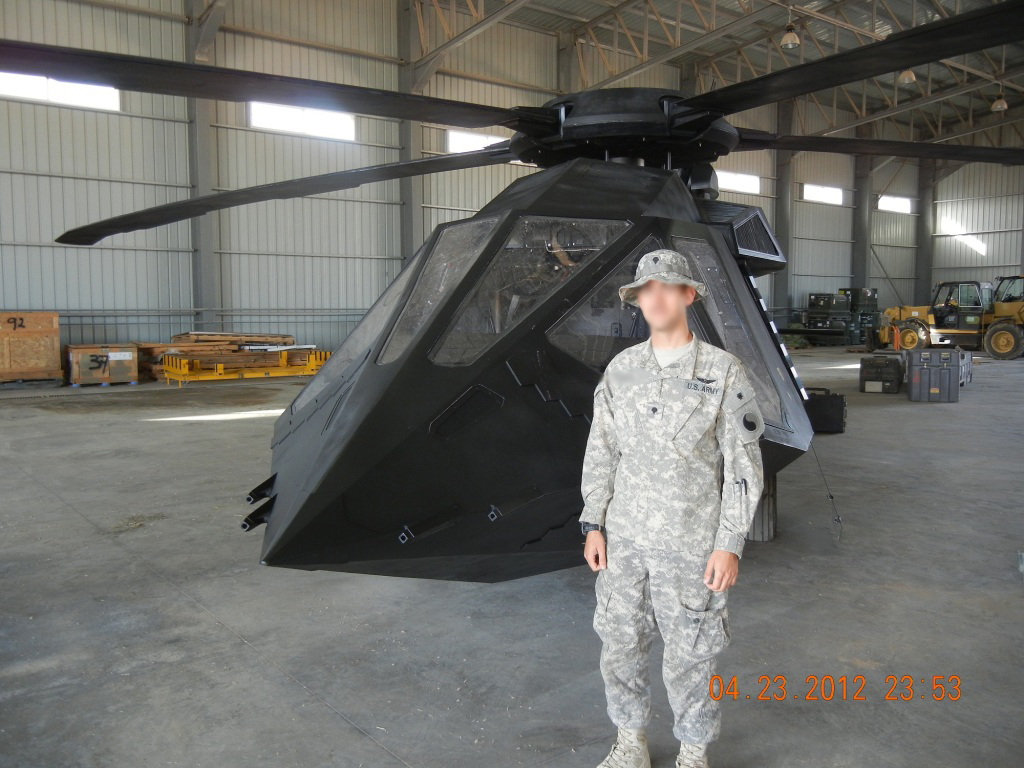 "Stealth" helicopter similar to