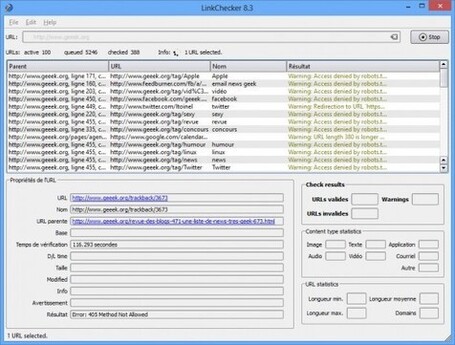2 outils pour v&eacute;rifier les liens morts de votre site Internet | formation 2.0 | Scoop.it