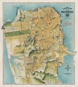 Mapping The San Francisco of Yesteryear | Map@Print | Scoop.it