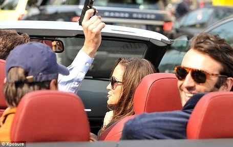 AIR STUPID Pippa Middleton gun photos Driver Romain Rabillard is a lawyer