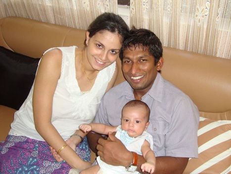 wife mendis jeevan sri lanka child cricket scoop lk islandcricket april am