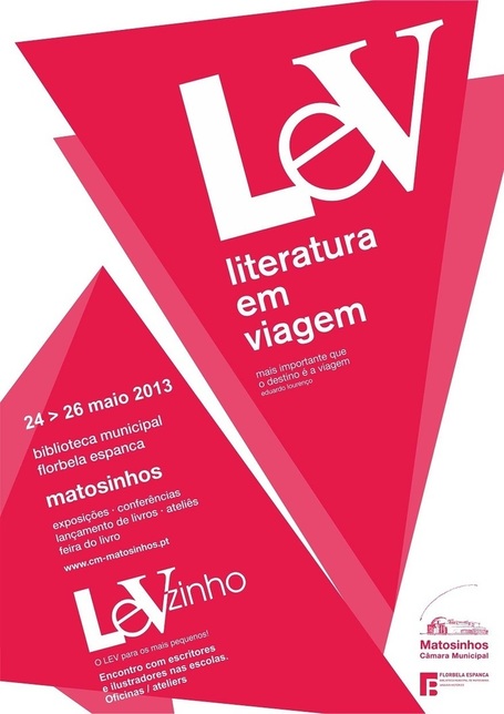 Marcador de Livros: A C&acirc;mara Municipal de Matosinhos apresenta 7.&ordf; edi&ccedil;&atilde;o do LeV &mdash; Literatura em Viagem | Bolso Digital | Scoop.it