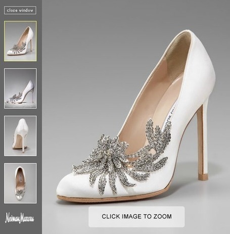 Kristen Stewart's Manolo Blahnik Wedding Shoes Go On'Sale' Early Photo
