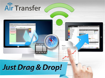 Air Transfer Automagically Transfers Files From Desktop To iDevice -- AppAdvice | Educational IPad Info | Scoop.it