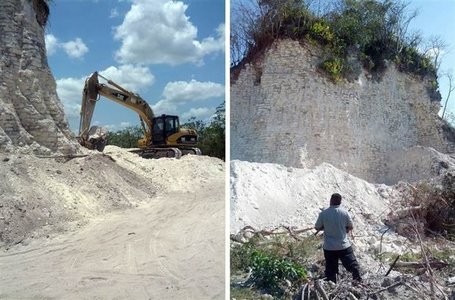 2,300-year-old Maya pyramid bulldozed for Belize road project | Quite Interesting News | Scoop.it