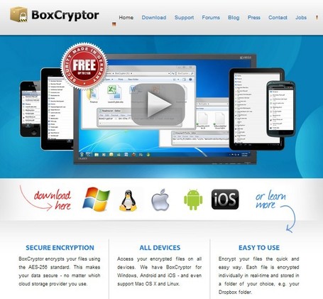 BoxCryptor | On-the-fly Encryption for cloud storage | Best Freeware Software | Scoop.it