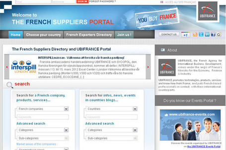 UBIFRANCE lance &laquo; You Buy France &raquo; le portail des exportateurs fran&ccedil;ais | webMarketing Btob | Scoop.it