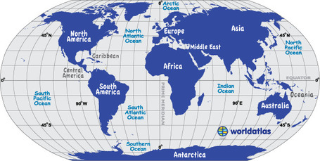 World Atlas with Geography Facts, Maps, Flags; click & learn! | Students with dyslexia & ADHD in independent and public schools | Scoop.it