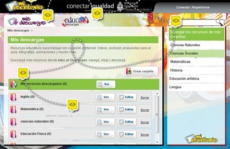 Mi escritorio: la nueva herramienta del portal educ.ar | E-Learning, M-Learning | Scoop.it