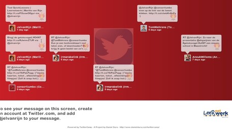 TwitterCamp at Daniel Dura | Visualisatie-tools leernetwerken | Scoop.it