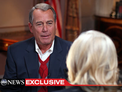 Exclusive: Boehner Calls Raising Tax Rates 'Unacceptable' | A Broken Congress & Government | Scoop.it