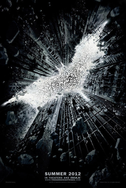 The Dark Knight Rises movie poster QRcode | artcode | Scoop.it